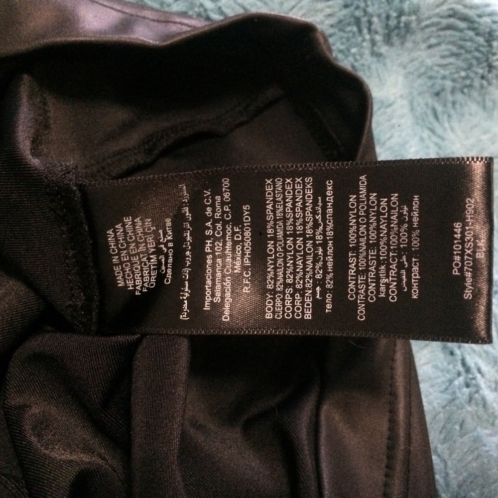 Bebe Addition jeweled black lace dress - Picture 6 of 6